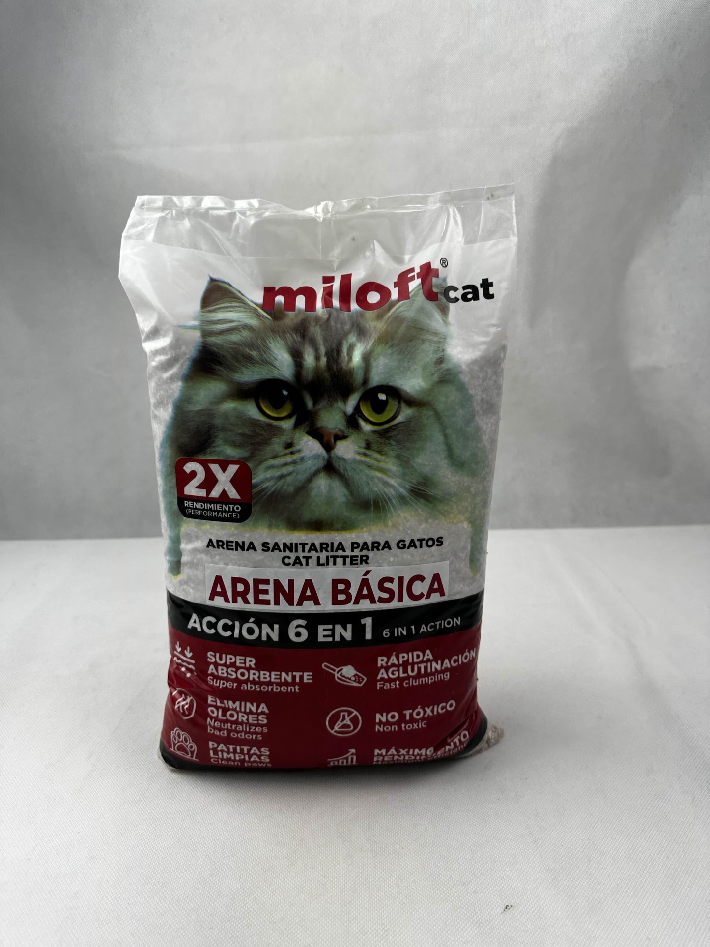 Arena miloftcat básica bulto 3kg